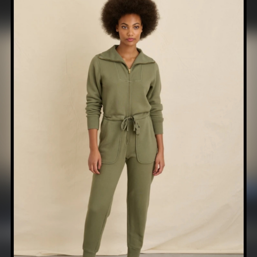 Alex Mill Crosby Sweatshirt Jumpsuit Small